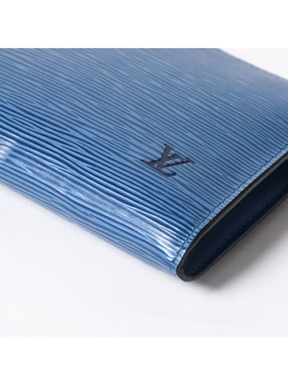 Louis Vuitton Pochette Accessoires Bag Epi Leather Blue